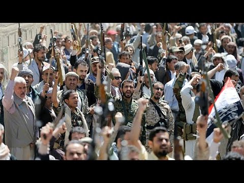 مظاهرة حاشدة في اليمن احتجاجا على غارة صنعاء الأخيرة