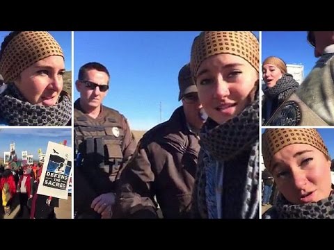 السلطات الأميركية تُوقف ممثلة خلال تظاهرة ضد مد أنابيب نفطية