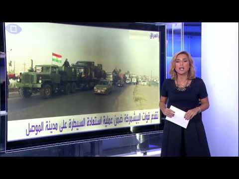 لحظة انطلاق معركة الموصل