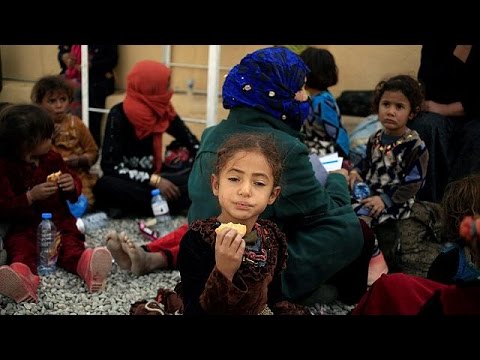 مخيم ديبكة جنوب اربيل يستقبل الفارين من معركة الموصل