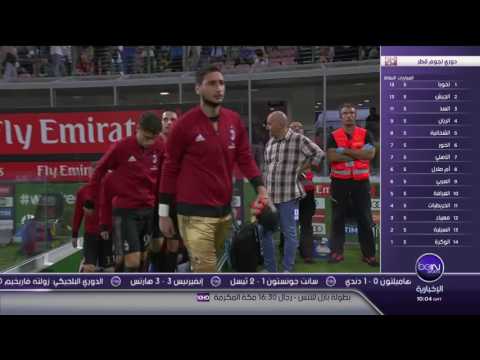 مباراة ميلان وبيسكارا 30102016