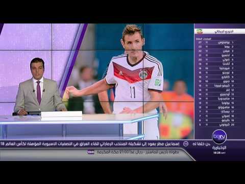 اعتزال الهدّاف التاريخي لكأس العالم الألماني ميروسلاف كلوزه