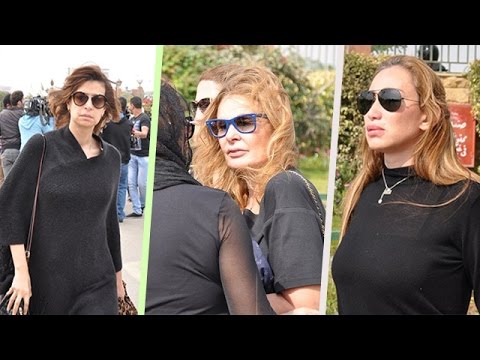 الوجه الآخر للفنانات في غياب محمود عبد العزيز