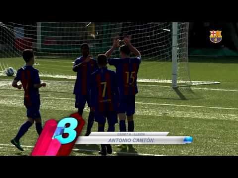 أفضل 5 أهداف لأكاديمية برشلونة للشباب فى الأسبوع