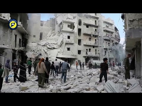 غارات مكثفة على الأحياء الشرقيّة في حلب