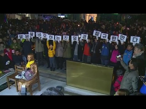 تمثال تكريمي لنساء المتعة يؤزم العلاقات بين كوريا الجنوبية واليابان