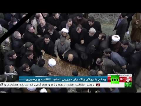 شاهد عشرات الآلاف يشاركون في تشييع رفسنجاني