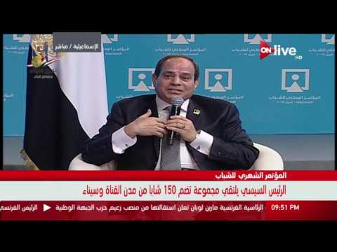 شاهد السيسي يؤكّد عدم البقاء في الحكم إذا رفضه المصريون