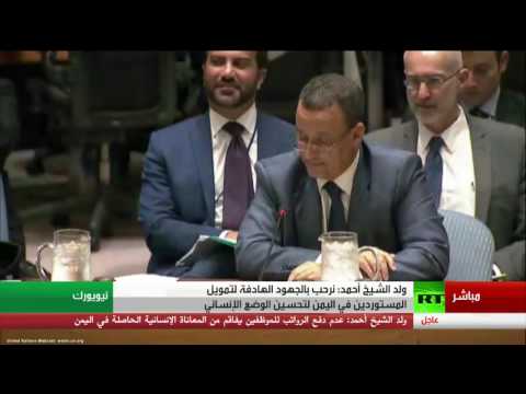 ولد الشيخ يؤكّد أنّ أطراف النزاع في اليمن تقود البلاد إلى الهاوية