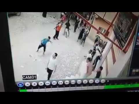 شاهد شجار تطوّر إلى حرب شوارع في الشرقية
