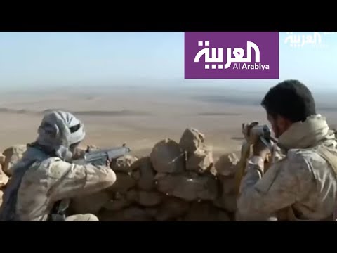 شاهد الجيش اليمني يسيطر على قمة جبل حام