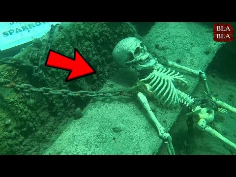 5 أشياء مخيفة عثر عليها تحت الماء