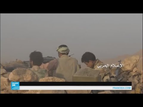 شاهد اشتداد المعارك في محافظة الجوف اليمنية قرب الحدود السعودية