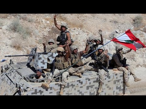 شاهد معركة فجر الجرود  في لبنان تدخل يومها الثاني