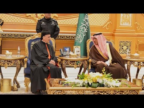 شاهد البطريرك الماروني في الرياض للقاء الحريري