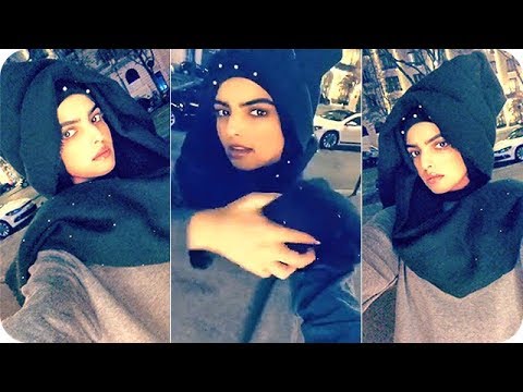 سارة الودعاني تخترع حجاب جديد