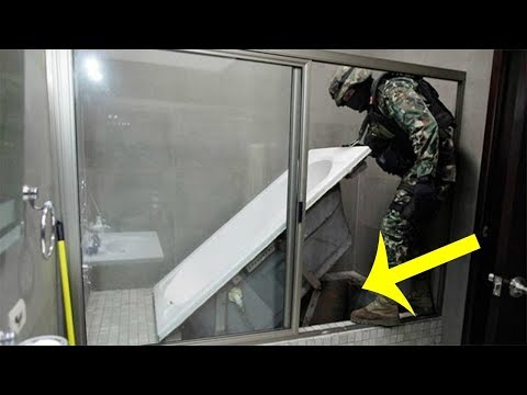 شاهد رجال الشرطة تجد نفقًا تحت هذا المنزل