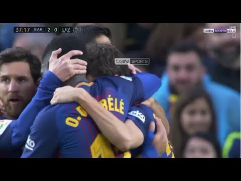 أهداف مباراة برشلونة وليفانتي 30