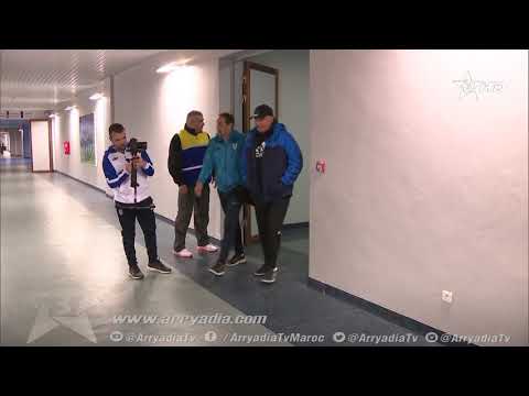 شاهد وصول فريق اتحاد طنجة إلى ملعب ابن بطوطة