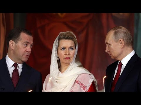 شاهد الرئيس الروسي يهنئ المسيحيين الأرثوذكس بعيد الفصح