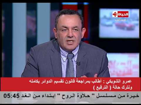 عمرو الشوبكي يطالب بمراجعة قانون تقسيم الدوائر