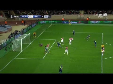 شاهد أهداف مباراة أرسنال أمام موناكو 2ـ0