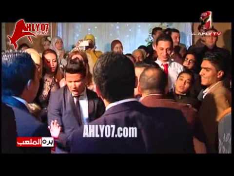 أول فيديو من حفل زفاف عمرو جمال
