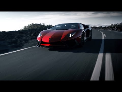 أداء لمبرجيني افنتادور lp7504 sv يخطف الأنظار