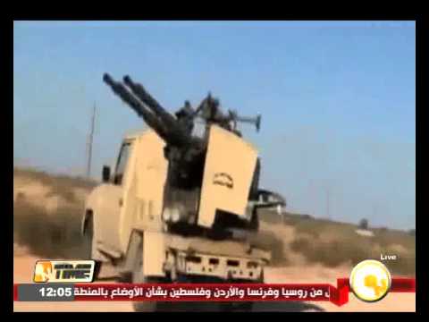 شاهد بالفيديو الجيش الوطني الليبي يسيطر على العزيزية