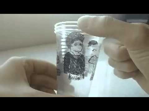 بالفيديو خدع ممتعة بالأكواب البلاستيك الشفافة