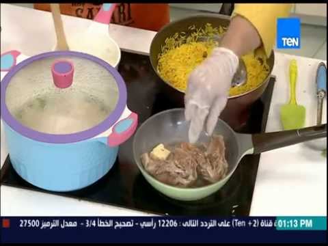 بالفيديو طريقة عمل لسان عصفور وبط بالبرتقال