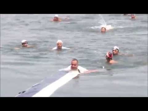 بالفيديو مد علم مصر على طول 5 كيلومترات في القناة الجديدة
