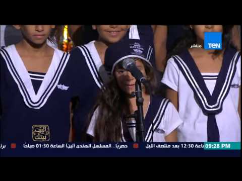 بالفيديو الطفلة سيلفيا تعبّر عن سعادتها بلقاء الرئيس السيسي