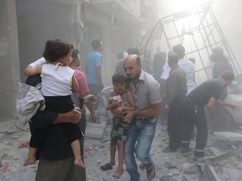 شاهد 30قتيلًا إثر قصف مكثف للجيش السوري على الغوطة الشرقية