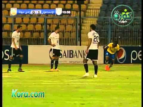 انطوي يسجل ثنائية في فوز الإسماعيلي على وادي دجلة