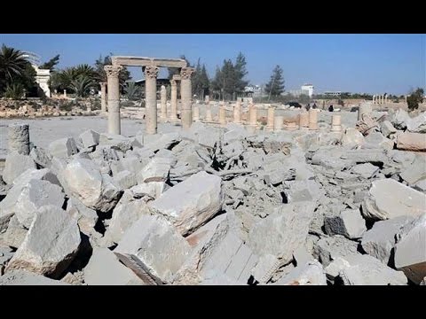 شاهد تردد شائعات عن نية داعش تدمير معبد أثري آخر في تدمر