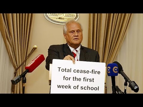 شاهد اتفاق على إنهاء انتهاك الهدنة بين القوات الأوكرانية والانفصاليين