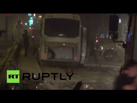 شاهد 24 جريحًا إثر تفجير نفذه مسلحون أكراد في تركيا