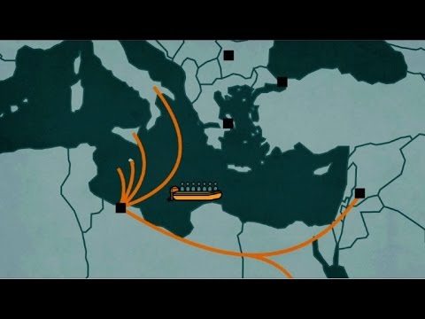 شاهد تعرف على طرق الهجرة غير الشرعية عبر البحر المتوسط