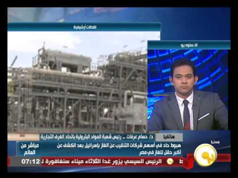 شاهد هبوط حاد في أسهم شركات التنقيب عن الغاز بإسرائيل