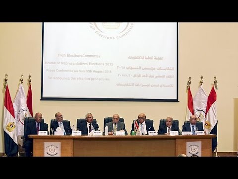 شاهد الانتخابات البرلمانية المصرية في 17 تشرين الاول