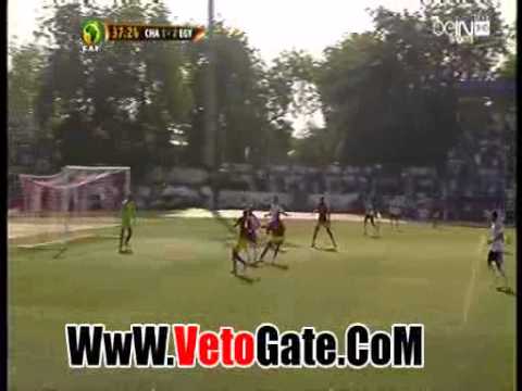 شاهد أولى أهداف التشاد في مرمى المنتخب المصري