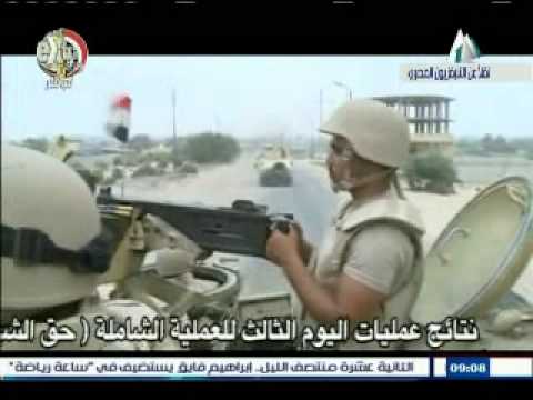 بالفيديو القوات المسلحة تنجح في تصفية 30 متطرفًا شمال سيناء