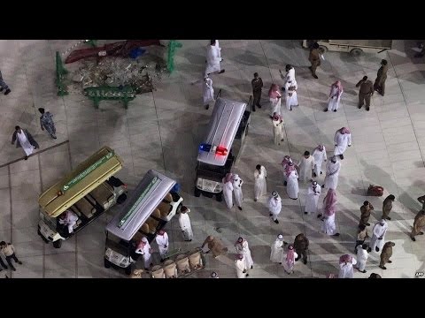 فاجعة سقوط رافعة البناء في الحرم المكي
