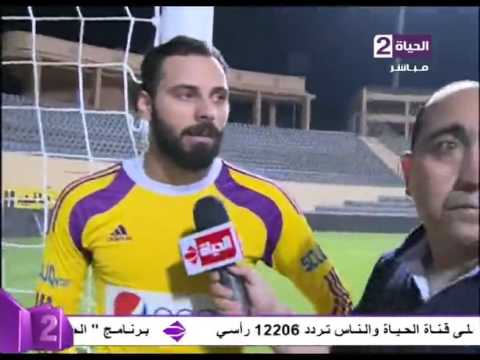 شاهد لقاء مع حارس مرمى الزمالك محمود جنش