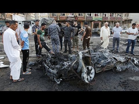 شاهد مقتل 4 أشخاص وإصابة 11 في انفجار وسط بغداد