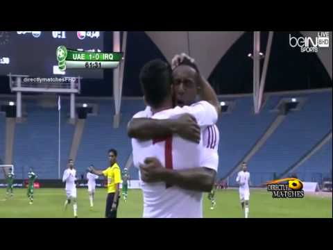 الامارات تهزم العراق بثنائية في خليجي 22