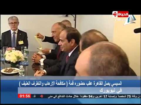 شاهد تقرير يلخص أهم ما حدث خلال زيارة الرئيس السيسي لنيويورك