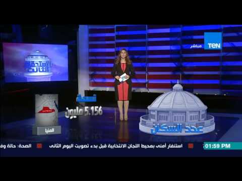 شاهد الاستحقاق الثالث  الخريطة الانتخابية للمنيا