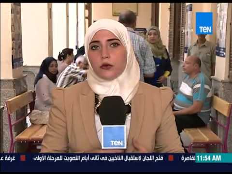 توافد عدد كبير من الناخبين في أسيوط